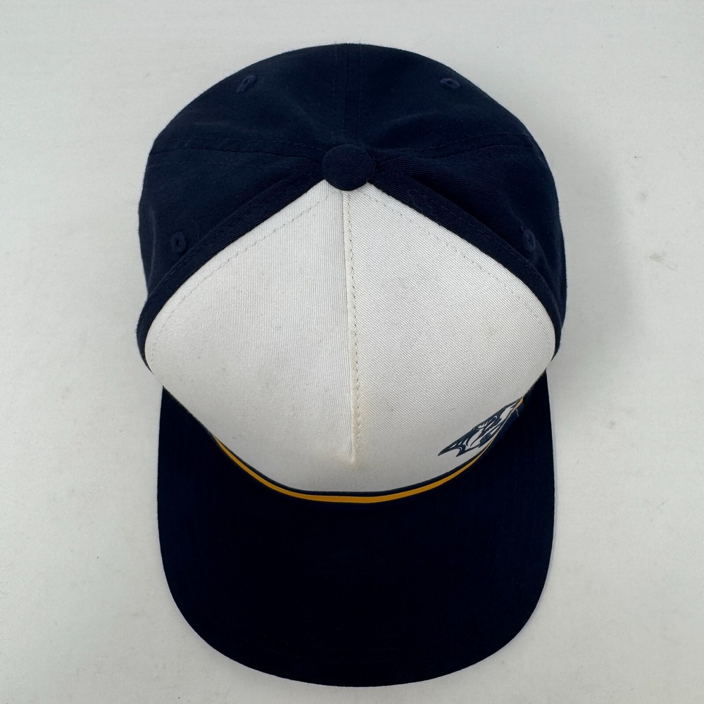Mitchell & Ness Nashville Predators NHL Hockey Snapback Hat Cap Blue‎ - Picture 8 of 16
